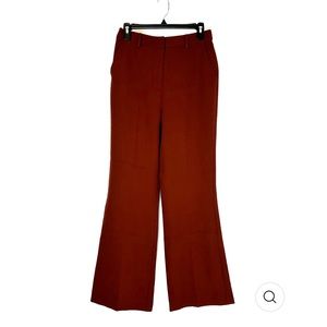 Danielle bernstein womens size 6 brown trousers cropped pleated